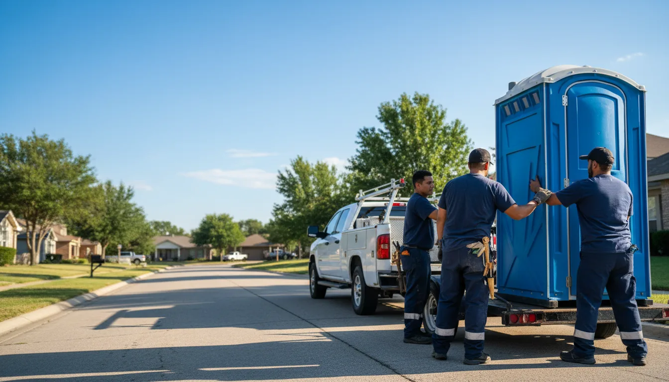 Portable Toilet Rental in Midway, TX near me
